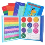 Montessori Magnetic Fraction Puzzle Book - Image 2