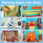 Toddler Busy Board - Image 4