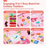 Toddler Busy Board - Image 5