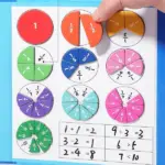 Montessori Magnetic Fraction Puzzle Book - Image 9
