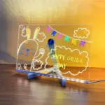 LED Note Board with Colorful Neon Markers - Image 2