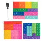Montessori Magnetic Fraction Puzzle Book - Image 10