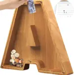 Piggy Bank-Wood Gift For Kids - Image 9
