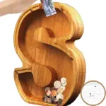 Piggy Bank-Wood Gift For Kids - Image 27