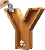 Piggy Bank-Wood Gift For Kids - Image 33