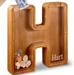 Piggy Bank-Wood Gift For Kids - Image 16