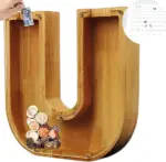 Piggy Bank-Wood Gift For Kids - Image 29