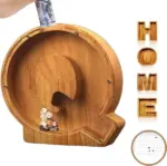 Piggy Bank-Wood Gift For Kids - Image 25