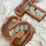 Piggy Bank-Wood Gift For Kids - Image 2