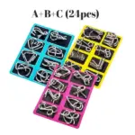 3D Metal Challenge Puzzle Toy - Image 12