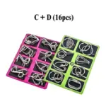 3D Metal Challenge Puzzle Toy - Image 11