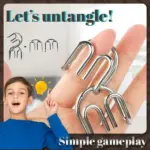 3D Metal Challenge Puzzle Toy - Image 5