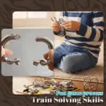 3D Metal Challenge Puzzle Toy - Image 2