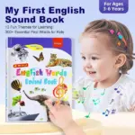 My First English Sound Toy – Interactive Talking Book for Kids Ages 1–6