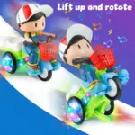 Electric Light-Up Stunt Trike for Kids - Image 8
