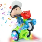 Electric Light-Up Stunt Trike for Kids - Image 2
