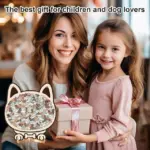 135-Piece Morandi-Colored Dog Shaped Wooden Jigsaw Puzzle - Image 10